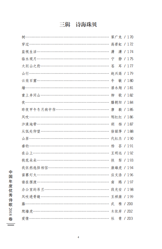 中国年度优秀诗歌2018卷－目录_03.png